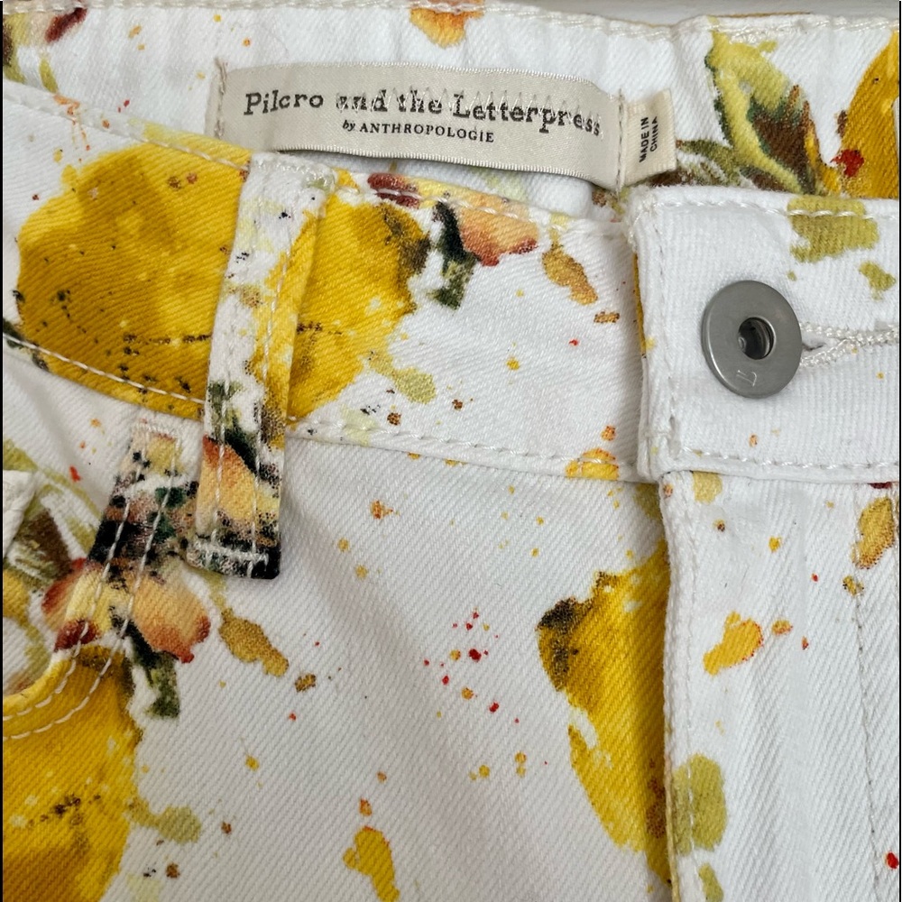 Pilcro Lemon Grove High-Rise Cropped Bootcut Jeans by Anthropologie - Picture 6 of 14
